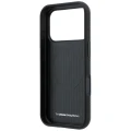 Etui BMW M Quadrille Kevlar Metal Logo MagSafe do iPhone 18 Pro Max / 17 Pro Max, szare (7/8)