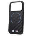 Etui BMW M Carbon Printed Ring MagSafe do iPhone 18 Pro / 17 Pro, czarne (3/5)