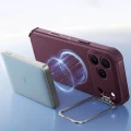 Etui ESR Cyber Tough Case Kickstand do MagSafe do iPhone 18 Pro / 17 Pro, burgundowe (7/7)