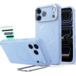 Etui ESR Cyber Tough Case Kickstand do MagSafe do iPhone 18 Pro / 17 Pro, jasnoniebieskie