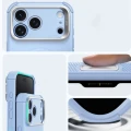 Etui ESR Cyber Tough Case Kickstand do MagSafe do iPhone 18 Pro / 17 Pro, jasnoniebieskie (5/7)