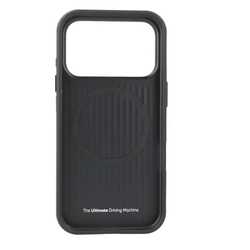 Etui BMW M Carbon Metal Logo MagSafe do iPhone 18 Pro Max / 17 Pro Max, niebieskie (5/5)