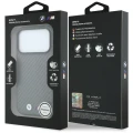 Etui BMW M Carbon Metal Logo MagSafe do iPhone 18 Pro Max / 17 Pro Max, szare (8/8)