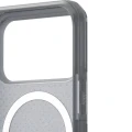 Etui pancerne Urban Armor Gear Dot Magnetic do MagSafe do iPhone 17 Pro, szare (10/12)