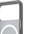 Etui pancerne Urban Armor Gear Dot Magnetic do MagSafe do iPhone 17 Pro Max, szare (10/12)