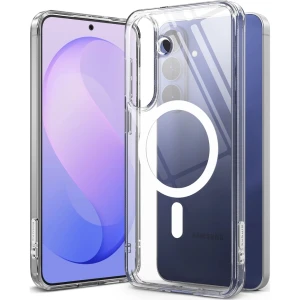 Etui Ringke Fusion Magnetic do MagSafe do Galaxy S26 FE, przezroczyste