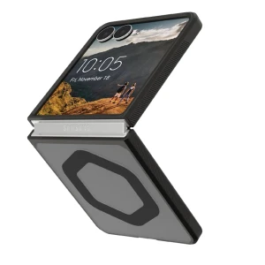 Etui pancerne Urban Armor Gear  Mouve with Magnet do Galaxy Z Flip8, przydymiono-czarne