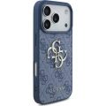 Etui Guess 4G Big Logo do iPhone 18 Pro / 17 Pro, niebieskie