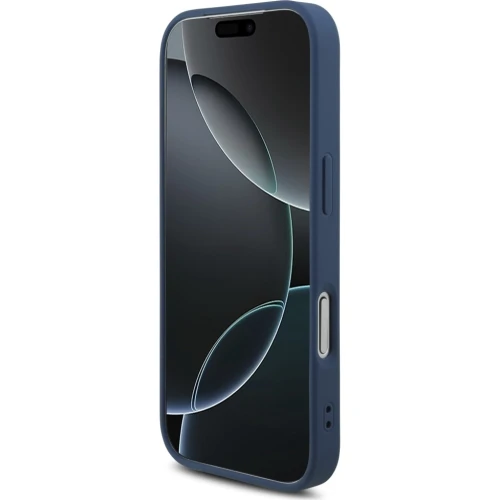 Etui Guess 4G Big Logo do iPhone 18 Pro / 17 Pro, niebieskie