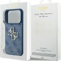 Etui Guess 4G Big Logo do iPhone 18 Pro / 17 Pro, niebieskie