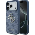 Etui Guess 4G Big Logo do iPhone 18 Pro Max / 17 Pro Max, niebieskie