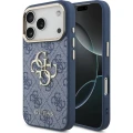 Etui Guess 4G Big Logo Classic Logo do iPhone 18 Pro / 17 Pro, niebieskie