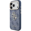 Etui Guess 4G Big Logo Classic Logo do iPhone 18 Pro / 17 Pro, niebieskie