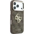 Etui Guess 4G Big Strass Logo 4G Classic Logo do iPhone 18 Pro Max / 17 Pro Max, brązowe