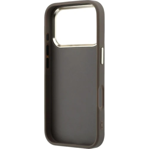 Etui Guess 4G Big Strass Logo 4G Classic Logo do iPhone 18 Pro Max / 17 Pro Max, brązowe