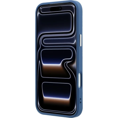 Etui Guess 4G Big Strass Logo 4G Classic Logo do iPhone 18 Pro / 17 Pro, niebieskie
