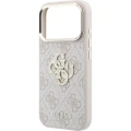 Etui Guess 4G Big Strass Logo 4G Classic Logo do iPhone 18 Pro / 17 Pro, różowe