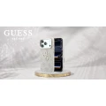 Etui Guess 4G Big Strass Logo 4G Classic Logo do iPhone 18 Pro / 17 Pro, różowe