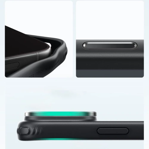 Etui ESR Classic Hybrid Kickstand do MagSafe do iPhone 18 Pro Max / 17 Pro Max, czarno-przydymione (5/6)