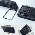 Etui ESR Classic Hybrid Kickstand do MagSafe do iPhone 18 Pro / 17 Pro, granatowo-przydymione (3/6)