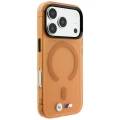 Etui BMW M IML Frosted Metal Logo Trims MagSafe do iPhone 18 Pro Max / 17 Pro Max, przezroczysto pomarańczowe (5/8)
