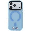 Etui BMW M IML Frosted Metal Logo Trims MagSafe do iPhone 18 Pro Max / 17 Pro Max, przezroczysto niebieskie (3/8)