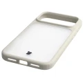 Etui Bizon Case Angelo do iPhone 18 Pro Max / 17 Pro Max, półprzezroczyste z beżową ramką (5/6)
