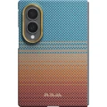 Etui aramidowe Pitaka Edge Case do MagSafe, do Galaxy Z Fold8, pomarańczowo-niebieskie z kevlarem (2/9)