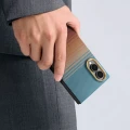 Etui aramidowe Pitaka Edge Case do MagSafe, do Galaxy Z Fold8, pomarańczowo-niebieskie z kevlarem (5/9)