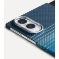Etui aramidowe Pitaka Edge Case do MagSafe, do Galaxy Z Fold8, niebieskie z kevlarem (8/10)