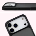 Etui Bizon Case Angelo do iPhone 18 Pro Max / 17 Pro Max, przydymione z czarną ramką (3/6)