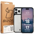 Etui Bizon Case Angelo do iPhone 18 Pro Max / 17 Pro Max, przydymione z czarną ramką (6/6)