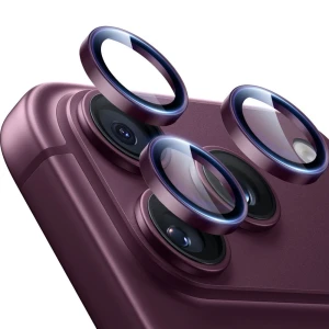 Szkło na aparat ESR Armorite Camera Lens Protector 1-Pack do iPhone 18 Pro / Max, burgundowe