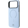 Etui Mercedes-Benz Leather 3D MagSafe do iPhone 18 Pro Max / 17 Pro Max, niebieskie (6/8)