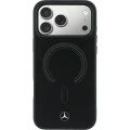 Etui Mercedes-Benz Leather 3D MagSafe do iPhone 18 Pro / 17 Pro, czarne (3/8)