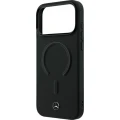 Etui Mercedes-Benz Leather 3D MagSafe do iPhone 18 Pro / 17 Pro, czarne (6/8)