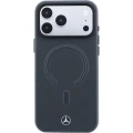 Etui Mercedes-Benz Leather 3D MagSafe do iPhone 18 Pro / 17 Pro, antracytowe (3/8)