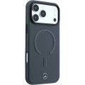 Etui Mercedes-Benz Leather 3D MagSafe do iPhone 18 Pro / 17 Pro, antracytowe (4/8)