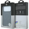Etui Mercedes-Benz Leather 3D MagSafe do iPhone 18 Pro / 17 Pro, antracytowe (8/8)