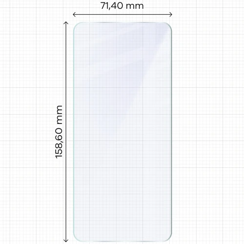 Elastyczne szkło hybrydowe Bizon Hybrid Mule Duo do Hammer Ventus 5G, 2 sztuki (2/4)