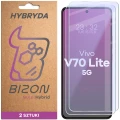 Elastyczne szkło hybrydowe Bizon Hybrid Mule Duo do Vivo V70 Lite 5G, 2 sztuki (1/4)