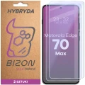 Elastyczne szkło hybrydowe Bizon Hybrid Mule Duo do Motorola Edge 70 Max, 2 sztuki (1/4)