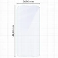 Elastyczne szkło hybrydowe Bizon Hybrid Mule Duo do Google Pixel 11, 2 sztuki (2/4)