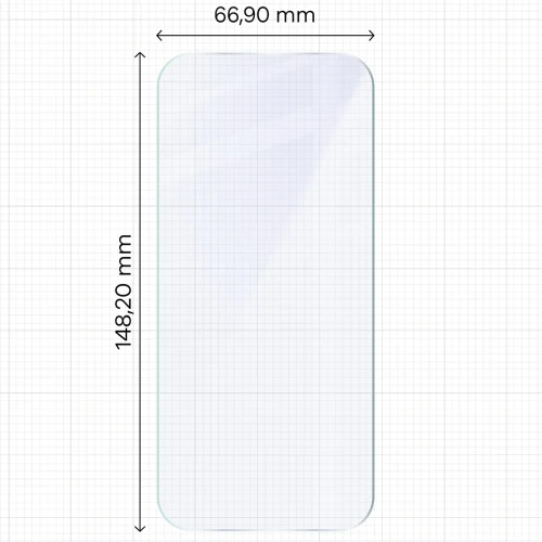 Elastyczne szkło hybrydowe Bizon Hybrid Mule Duo do Google Pixel 11, 2 sztuki (2/4)