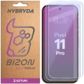 Elastyczne szkło hybrydowe Bizon Hybrid Mule Duo do Google Pixel 11 Pro, 2 sztuki (1/4)
