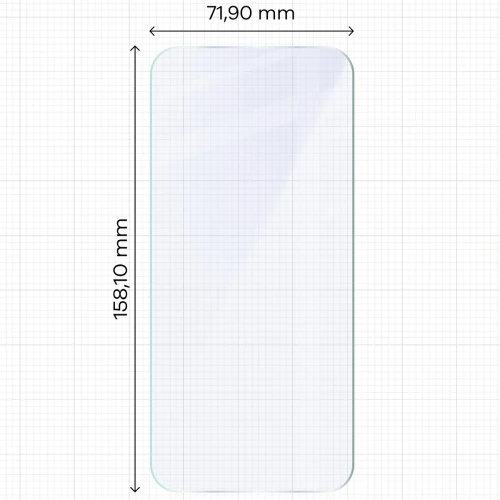 Elastyczne szkło hybrydowe Bizon Hybrid Mule Duo do Google Pixel 11 Pro XL, 2 sztuki (2/4)
