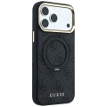 Etui Guess Ring Stand 360 4G Classic Logo do iPhone 18 Pro / 17 Pro do MagSafe, czarne