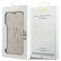 Etui Guess Book 4G Metal Logo do iPhone 18 Pro Max / 17 Pro Max, różowe