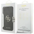 Etui Guess Book 4G Metal Logo do iPhone 18 Pro Max / 17 Pro Max, czarne