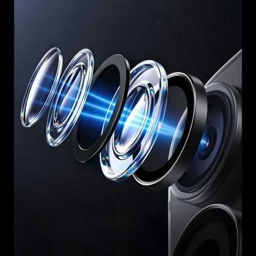 Szkło na aparat ESR Armorite Camera Lens Protector 1-Pack do iPhone 18 Pro / Max, czarne (6/8)